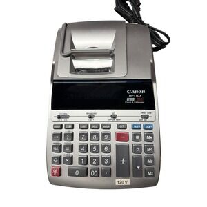 Canon MP11DX 12 Digits 2-Color Print Desktop Calculator Black (2198C001)